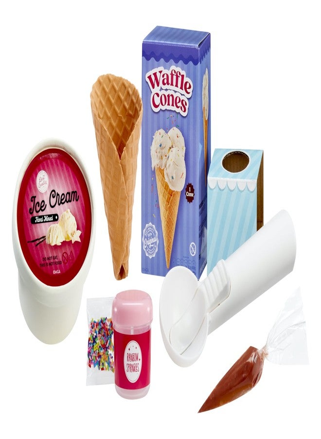 Slime Life Ice Cream Cone DIY Slime Kit - Unboxing Ingredients to Make, Smash, and Stretch Your Food Slime, Ages 8+ - Image 2